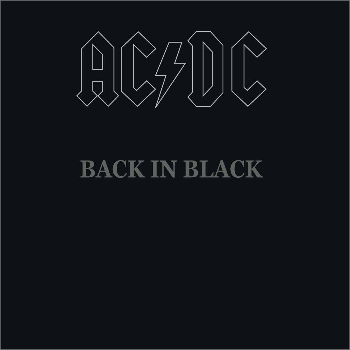 A photo of a AC/DC album